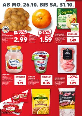 Kaufland Německo leták od pondělí 26.10.