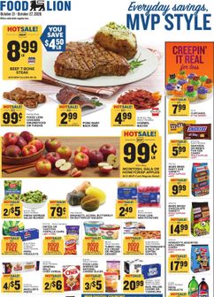 Food Lion weekly ad from Wednesday 10/21