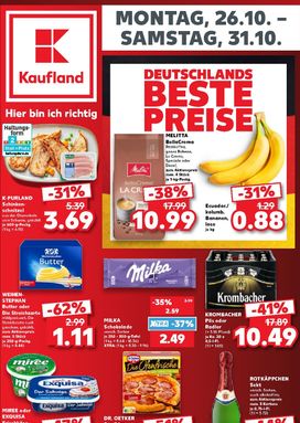 Kaufland Německo leták od pondělí 26.10.