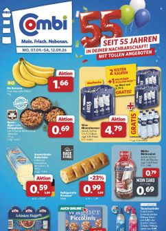 Combi-Prospekt von Montag 07.09.