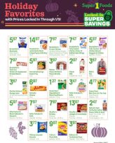 Super 1 Foods - Holiday Favorites