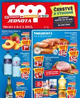 COOP Jednota leták platný od štvrtka 06.08.