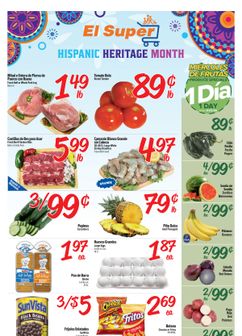 El Super weekly ad from Wednesday 09/23