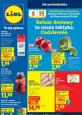 Lidl Polsko leták od pondělí 05.10.