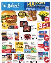 Baker's weekly ad from Wednesday 09/23