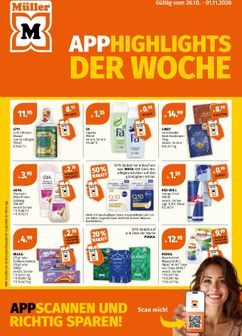 Müller-Prospekt von Montag 26.10.