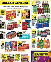 Dollar General weekly ad from Sunday 10/18