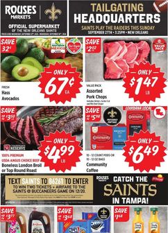 Rouses Markets weekly ad from Wednesday 09/23