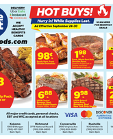 Save a Lot weekly ad from Thursday 09/24