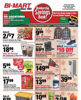 Bi-Mart weekly ad from Tuesday 09/15