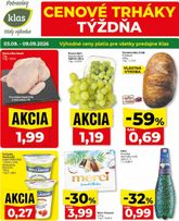 Klas leták platný od štvrtka 03.09.