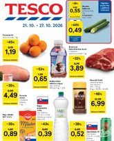 Tesco leták platný od stredy 21.10.