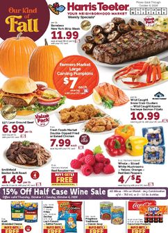 Harris Teeter weekly ad from Wednesday 09/30