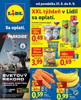 Lidl leták platný od pondelka 31.08.