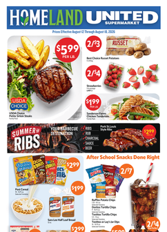 Homeland Stores weekly ad from Wednesday 08/12