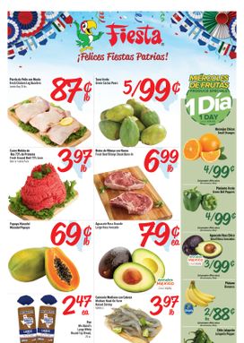 Fiesta Mart weekly ad from Wednesday 09/09