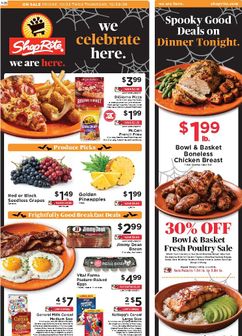 ShopRite weekly ad from Friday 10/23