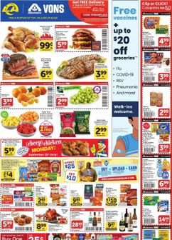 Vons weekly ad from Wednesday 09/23