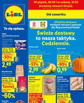 Lidl Polsko leták od pondělí 26.10.