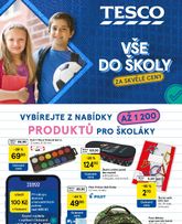 Tesco - Vše do školy