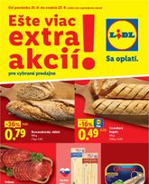Lidl - Ešte viac extra akcií