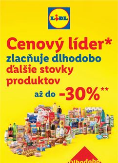 Lidl leták platný od pondelka 21.09.