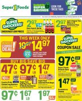 Super 1 Foods weekly ad from Wednesday 09/23