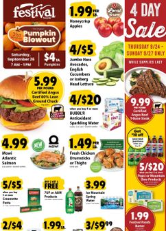 Fest Foods weekly ad from Wednesday 09/23