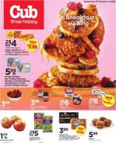 Cub weekly ad from Sunday 09/27