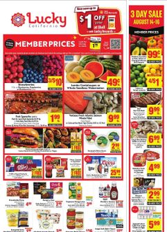 Lucky weekly ad from Wednesday 08/12