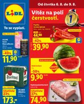 Lidl leták od čtvrtka 06.08.