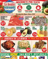 La Bonita weekly ad from Wednesday 09/30