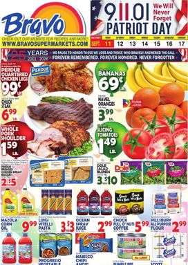 Bravo weekly ad from Friday 09/11