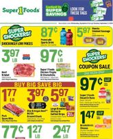 Super 1 Foods weekly ad from Wednesday 09/09