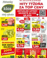 Klas leták platný od pondelka 21.09.