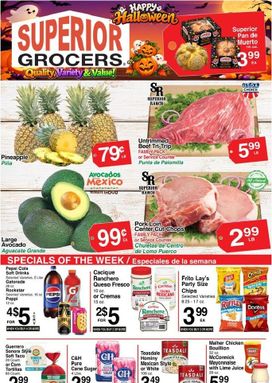 Superior Grocers weekly ad from Wednesday 10/28
