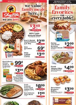 ShopRite weekly ad from Friday 09/25