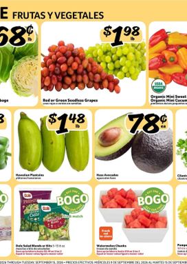 Fresco y Más weekly ad from Wednesday 09/09