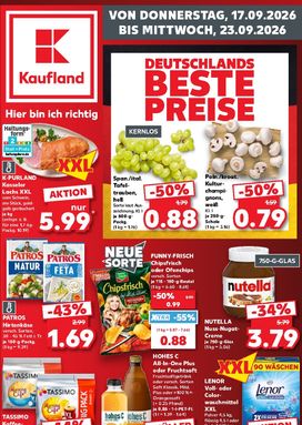 Kaufland Německo leták od čtvrtka 17.09.