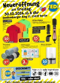 TEDi - Neueröffnung in Berlin