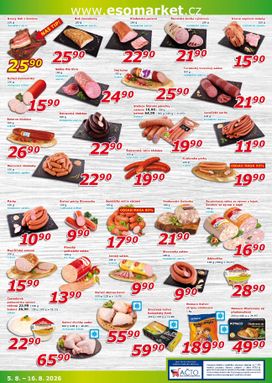 ESO MARKET leták od středy 05.08.