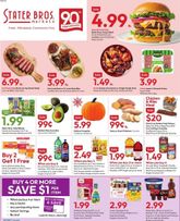 Stater Bros. weekly ad from Wednesday 10/21
