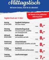 Markant Freu Dich Drauf - Mittagstisch