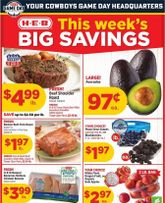H-E-B weekly ad from Wednesday 09/23
