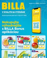 Billa - Bonus leták