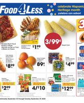 Food 4 Less weekly ad from Wednesday 09/23