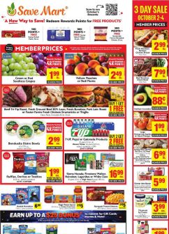 Save Mart weekly ad from Wednesday 09/30