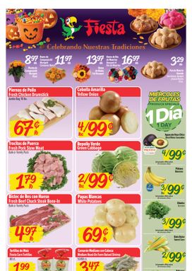 Fiesta Mart weekly ad from Wednesday 10/28