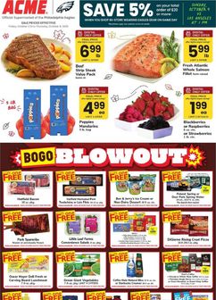 ACME weekly ad from Friday 10/02