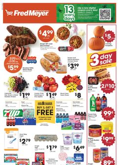 Fred Meyer weekly ad from Wednesday 10/21